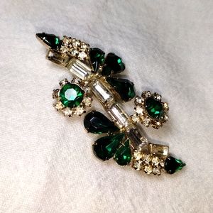 Rhinestone Brooch